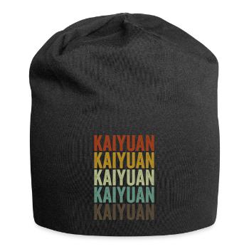 Kaiyuan Chine Rétro Vintage - Bonnet en jersey - noir - Devant