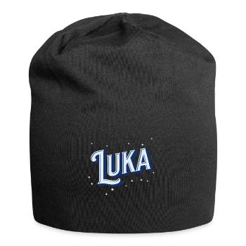 Luka name personalized - Jersey Beanie - black - Front