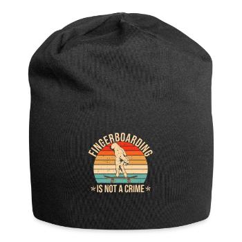 Fingerboard Finger Skateboarding Fingerboarding - Jersey-Beanie - Schwarz - Vorne