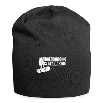 Fingerboard Finger Skateboarding Fingerboarding - Jersey-Beanie - Schwarz - Vorne