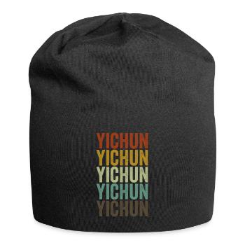 Yichun Chine Rétro Vintage - Bonnet en jersey - noir - Devant