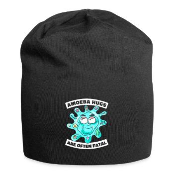 Biology Biologist Amoeba - Jersey Beanie - black - Front
