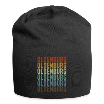 Oldenburg City Retro Vintage - Jersey Beanie - black - Front