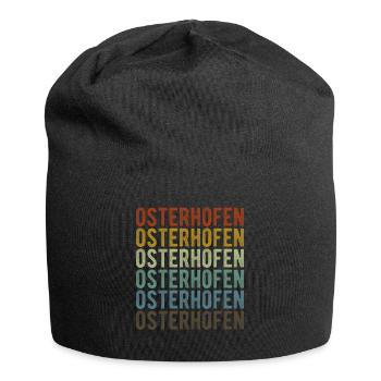 Osterhofen City Retro Vintage - Bonnet en jersey - noir - Devant