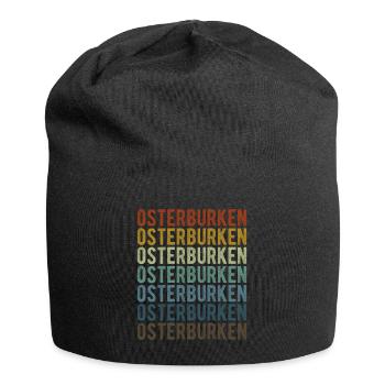Osterburken City Retro Vintage - Bonnet en jersey - noir - Devant