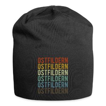 Ostfildern City Retro Vintage - Jersey Beanie - black - Front