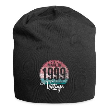 Vintage Fabriqué en 1999 Année de naissance 1999 Anniversaire - Bonnet en jersey - noir - Devant