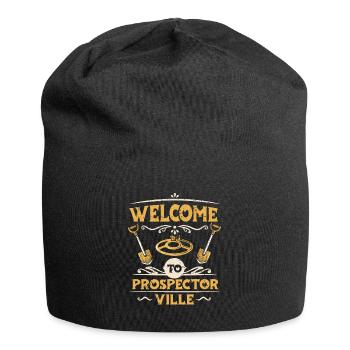 Prospectors Digging Treasure - Jersey Beanie - black - Front
