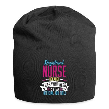Infirmier - Bonnet en jersey - noir - Devant