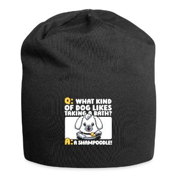 Dresseur de chiens Dresseur de chiens - Bonnet en jersey - noir - Devant