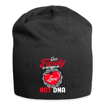 Adoption Foster Parents Adoptive Parents Gift - Jersey Beanie - black - Front