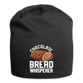 Lustiger Brotbacken-Bäcker - Jersey-Beanie - Schwarz - Vorne