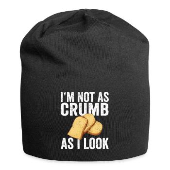 Lustiger Brotbacken-Bäcker - Jersey-Beanie - Schwarz - Vorne