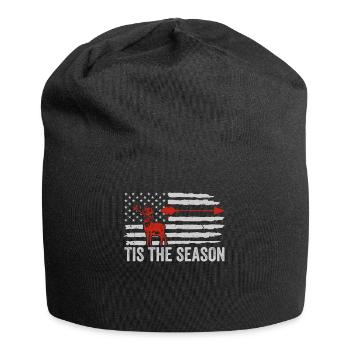 Antlers Deer Hunting Hunting Hunting Season - Jersey Beanie - black - Front