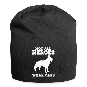 Polizeibeamter Polizeihund - Jersey-Beanie - Schwarz - Vorne