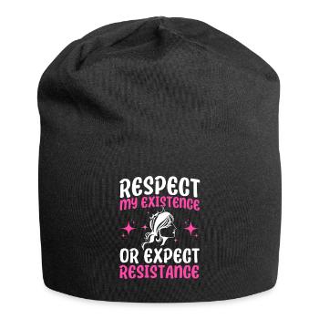 Women's rights Empowerment Feminist - Jersey Beanie - black - Front