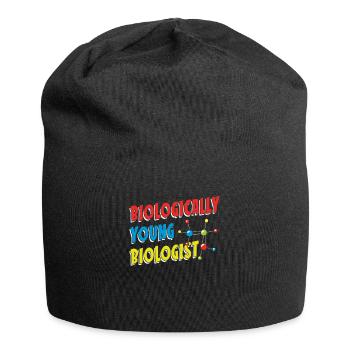Biology Biologist Children Biology - Jersey Beanie - black - Front