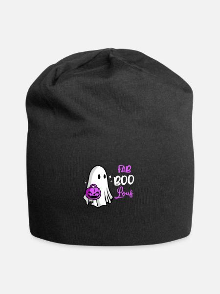 Halloween - Jersey-Beanie - Schwarz