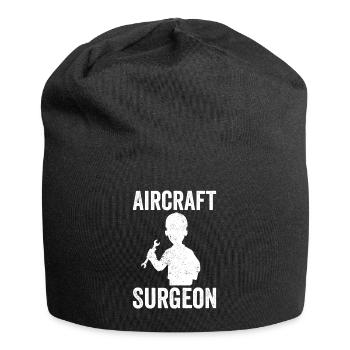 Chirurgien des fusées Ingénieur de fusée Cool Aerospace - Bonnet en jersey - noir - Devant