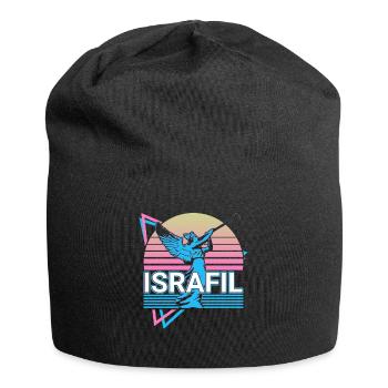 Israfil Archangel Retro - Jersey Beanie - black - Front