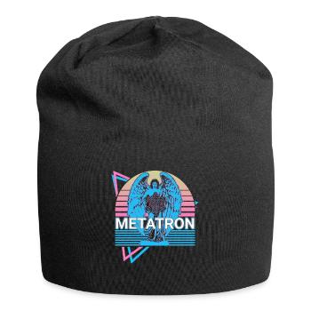 Metatron Archangel Retro - Jersey Beanie - black - Front
