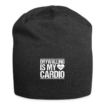 Drywall fitter Drywaller - Jersey Beanie - charcoal grey - Front