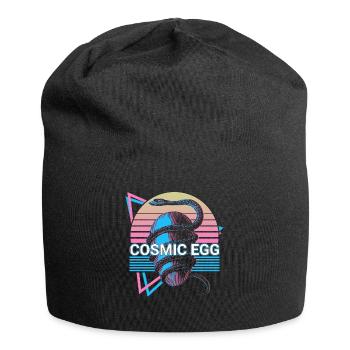 Symbol of cosmic egg production World Egg R - Jersey Beanie - black - Front