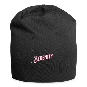 Serenity name personalized - Jersey Beanie - black - Front