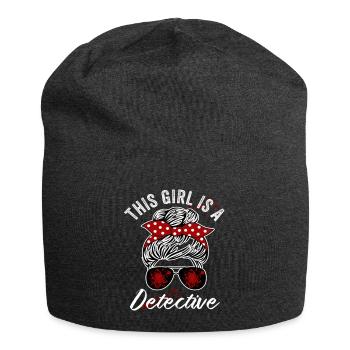 Cette fille est un détective - Bonnet en jersey - charbon - Devant