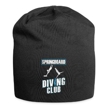 Club de plongée - Bonnet en jersey - noir - Devant