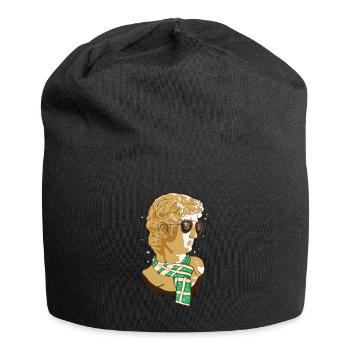 Neues Geld Ästhetische lustige David-Statue Michel - Jersey-Beanie - Schwarz - Vorne