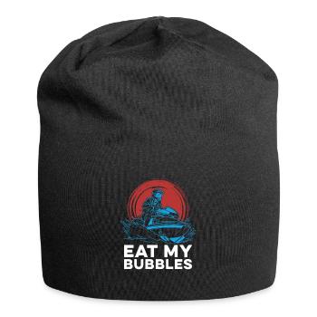 Jet Ski Iss Meine Blasen - Jersey-Beanie - Schwarz - Vorne