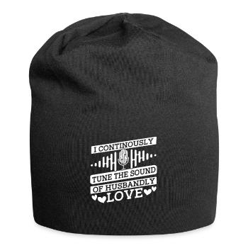 Ingénieur du son Ingénieur du son mari - Bonnet en jersey - noir - Devant