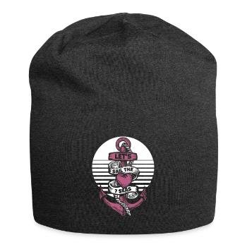 Voilier - Bonnet en jersey - charbon - Devant