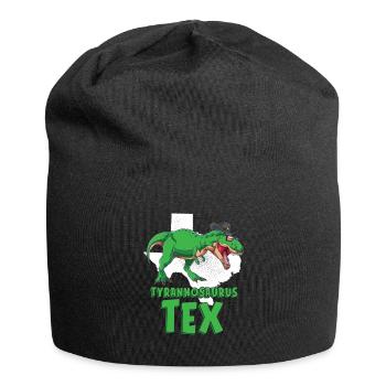 Dinosaure Dinosaure adulte - Bonnet en jersey - noir - Devant