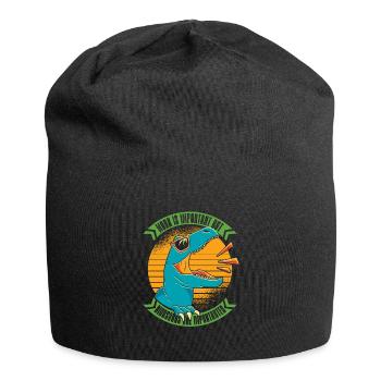 Dinosaure Dinosaure adulte - Bonnet en jersey - noir - Devant