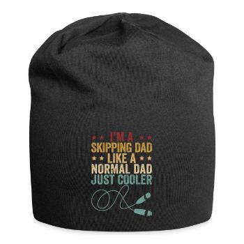 Drôle de corde à sauter corde à sauter corde à sauter - Bonnet en jersey - noir - Devant