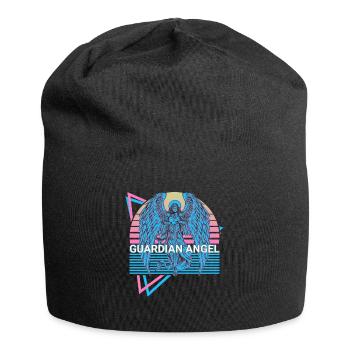 Schutzengel Altes Judentum Retro - Jersey-Beanie - Schwarz - Vorne