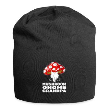 Mushroom pickers Mushrooms Mushroom dwarf - Jersey Beanie - black - Front