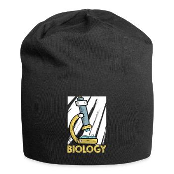 Biology Biologist Children Biology - Jersey Beanie - black - Front