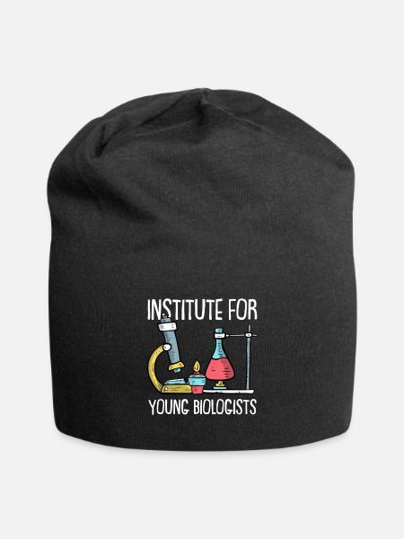 Biologie Biologe Kinder Biologie - Jersey-Beanie - Schwarz