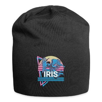 Déesse Iris Mythologie grecque antique Rétro - Bonnet en jersey - noir - Devant