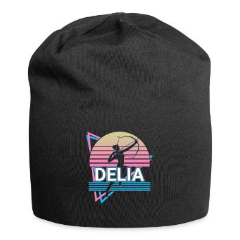 Delia Göttin Antike Griechisch Griechische Mytholo - Jersey-Beanie - Schwarz - Vorne