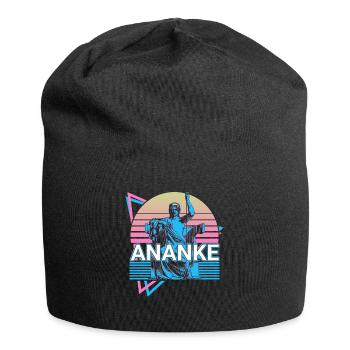 Ananke Goddess Ancient Greek Greek mythology - Jersey Beanie - black - Front