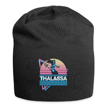 Déesse Thalassa Mythologie grecque antique - Bonnet en jersey - noir - Devant