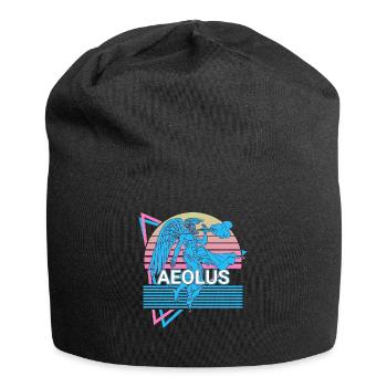 Éole, dieu du vent, mythologie grecque ancienne - Bonnet en jersey - noir - Devant