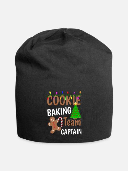 Christmas Cookie Baking Team Captain - Jersey-Beanie - Schwarz