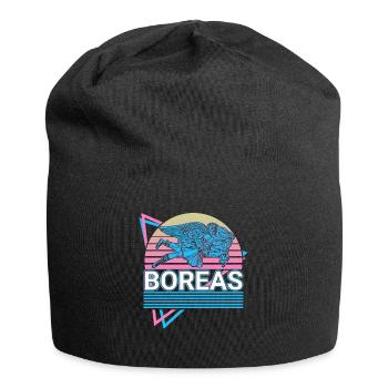Boreas Griechischer Gott Antike griechische Mythol - Jersey-Beanie - Schwarz - Vorne