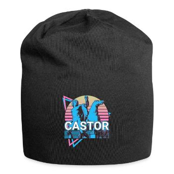Castor Griechischer Gott Antike Griechische Mythol - Jersey-Beanie - Schwarz - Vorne