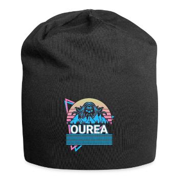 Ourea dieu grec Mytholo grec antique - Bonnet en jersey - noir - Devant